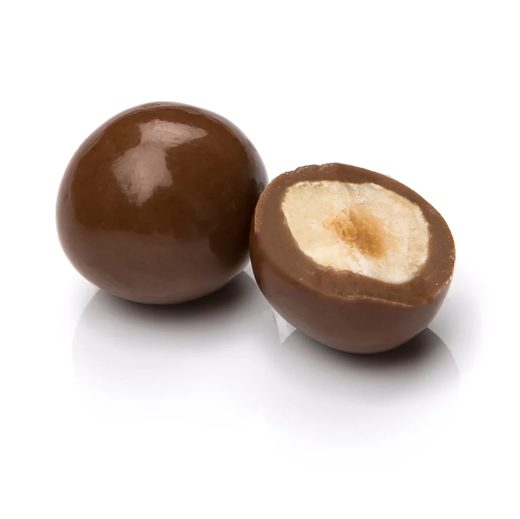 Milk-Filled Hazelnut Candies