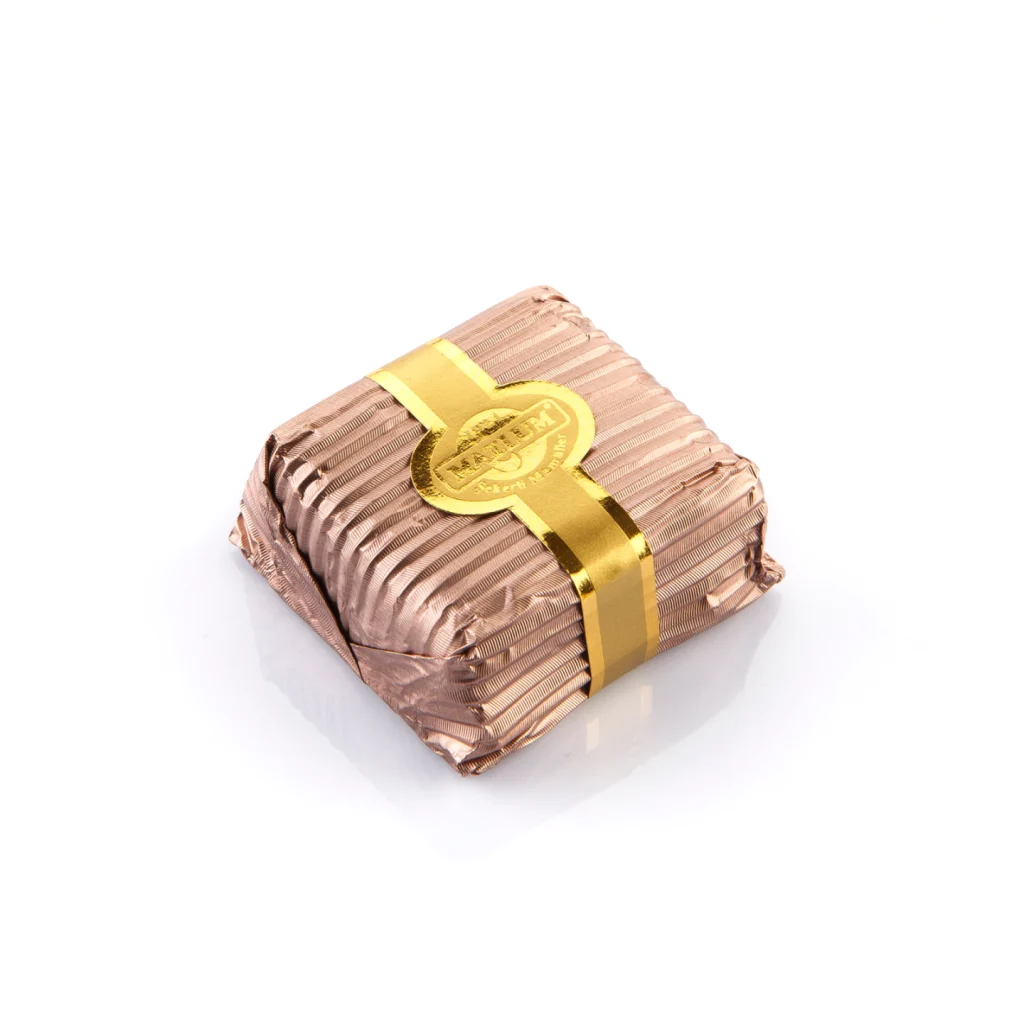 Gold-Foil Hazelnut Coating (Brown)