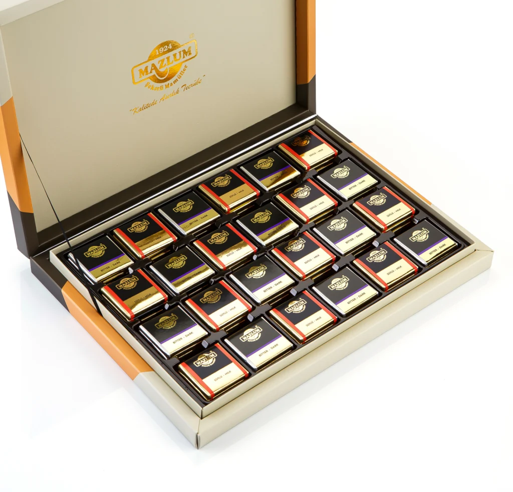 Mazlum Wrapped (Gold-Foil) Madlen Box